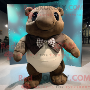 Brown Glyptodon mascot...