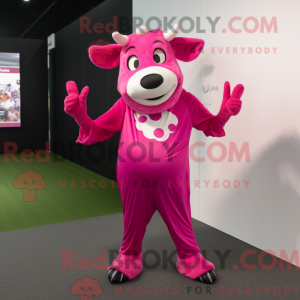 Magenta Cow máscara de...