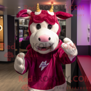 Magenta Cow máscara de...