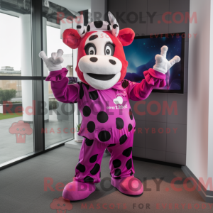 Magenta Cow máscara de...