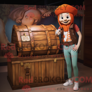 Rust Treasure Chest mascot...