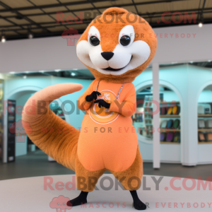 Peach Mongoose mascot...