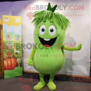 Olive Onion mascot costume...