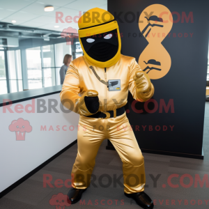 Personaggio mascotte Gold...