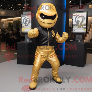 Personaggio mascotte Gold...