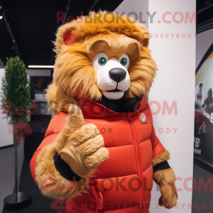Løve maskot kostume...