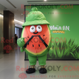 Melon mascot costume...