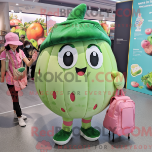 Melonen-Maskottchen-Kostüm...
