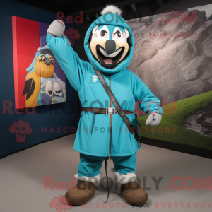Turkis Knife Thrower maskot...