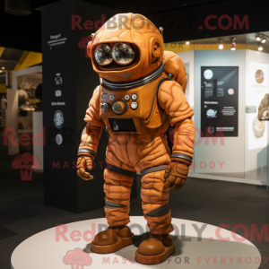 Rust Astronaut Maskottchen...