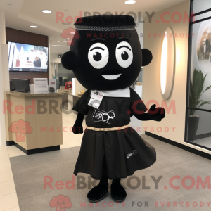 Sort Miso Soup maskot...