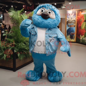 Máscara Blue Sloth com...