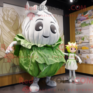 Silver Cabbage maskot...