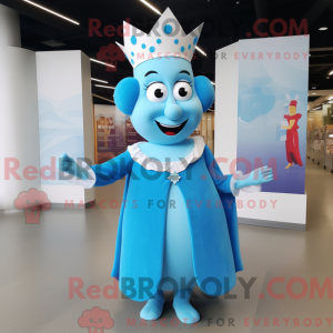 Sky Blue Queen mascotte...