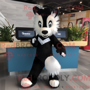 Skunk-maskotdraktfigur...