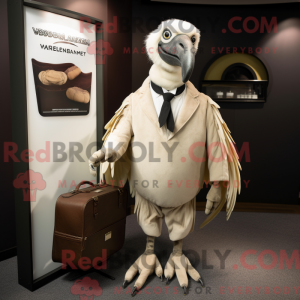 Cream Vulture mascot...