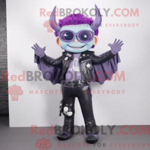 Postava maskota Purple...