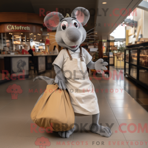 Silver Ratatouille mascot...