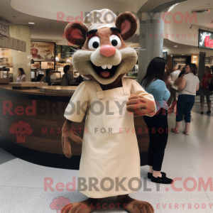 Tan Ratatouille mascot...