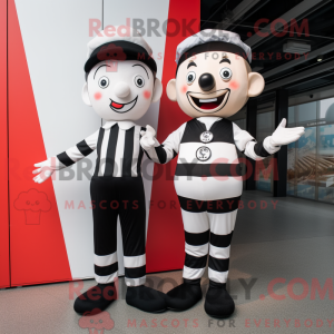 Mime-Maskottchen-Kostümfigu...