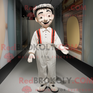 Mime mascot costume...