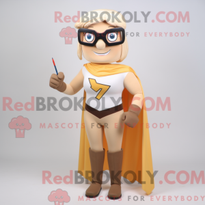 Tan Superhelte maskot...