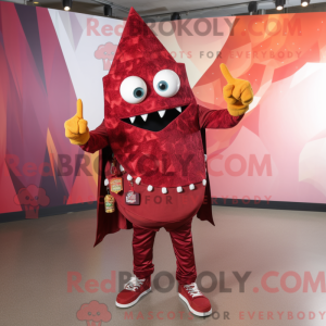 Maroon Nachos mascot...