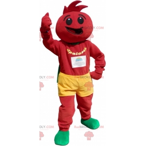 Tomaat kostuum. Tomaat mascotte - Redbrokoly.com
