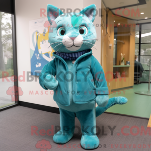 Figura de máscara de gato...
