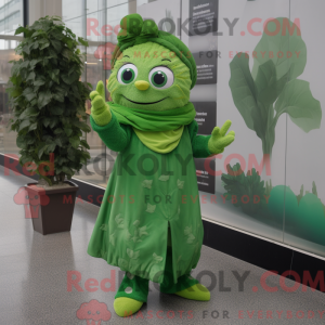 Spinat maskot kostume...