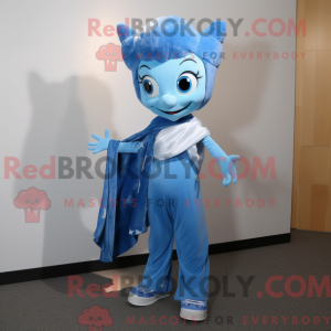 Blue Tooth Fairy mascot...