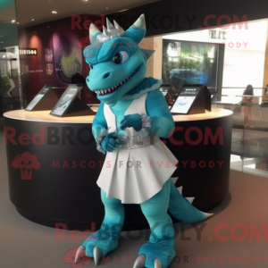 Figura de máscara de dragão...