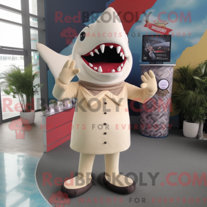Costume mascotte de requin...