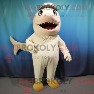 Costume mascotte de requin...