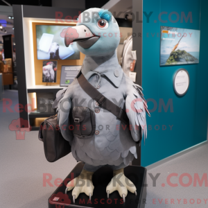 Maskotkostymefigura Grey...