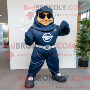 Navy Superhelte maskot...