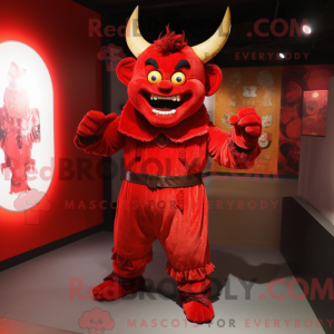 Djævle maskot kostume...