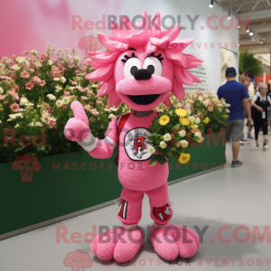 Maskottchenkostüm Rosa...