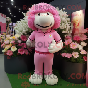 Maskottchenkostüm Rosa...