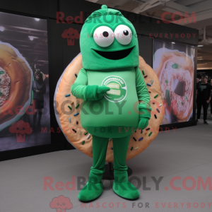 Forest Green Donut mascot...