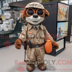 Disfraz de mascota de Rust...