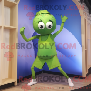 Oliven Acrobat maskot...