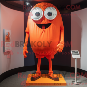 Orange Cyclops mascot...