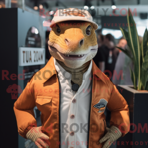 Figura de máscara de dragão...
