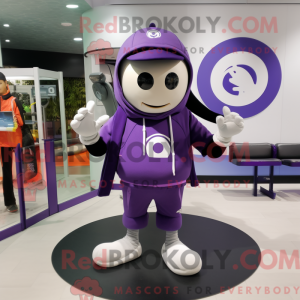Purple Moussaka mascot...