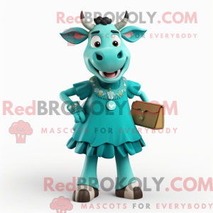 Blågrønn Jersey Cow...