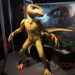 Gold Dimorphodon mascot...