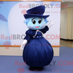 Navy Apple maskot kostume...
