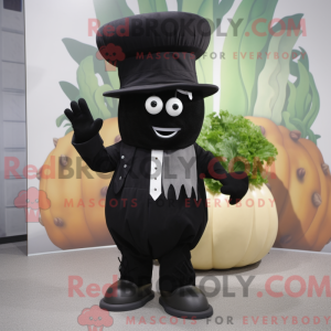 Mascotte de navet noir...