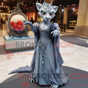 Gray Gargoyle mascot...
